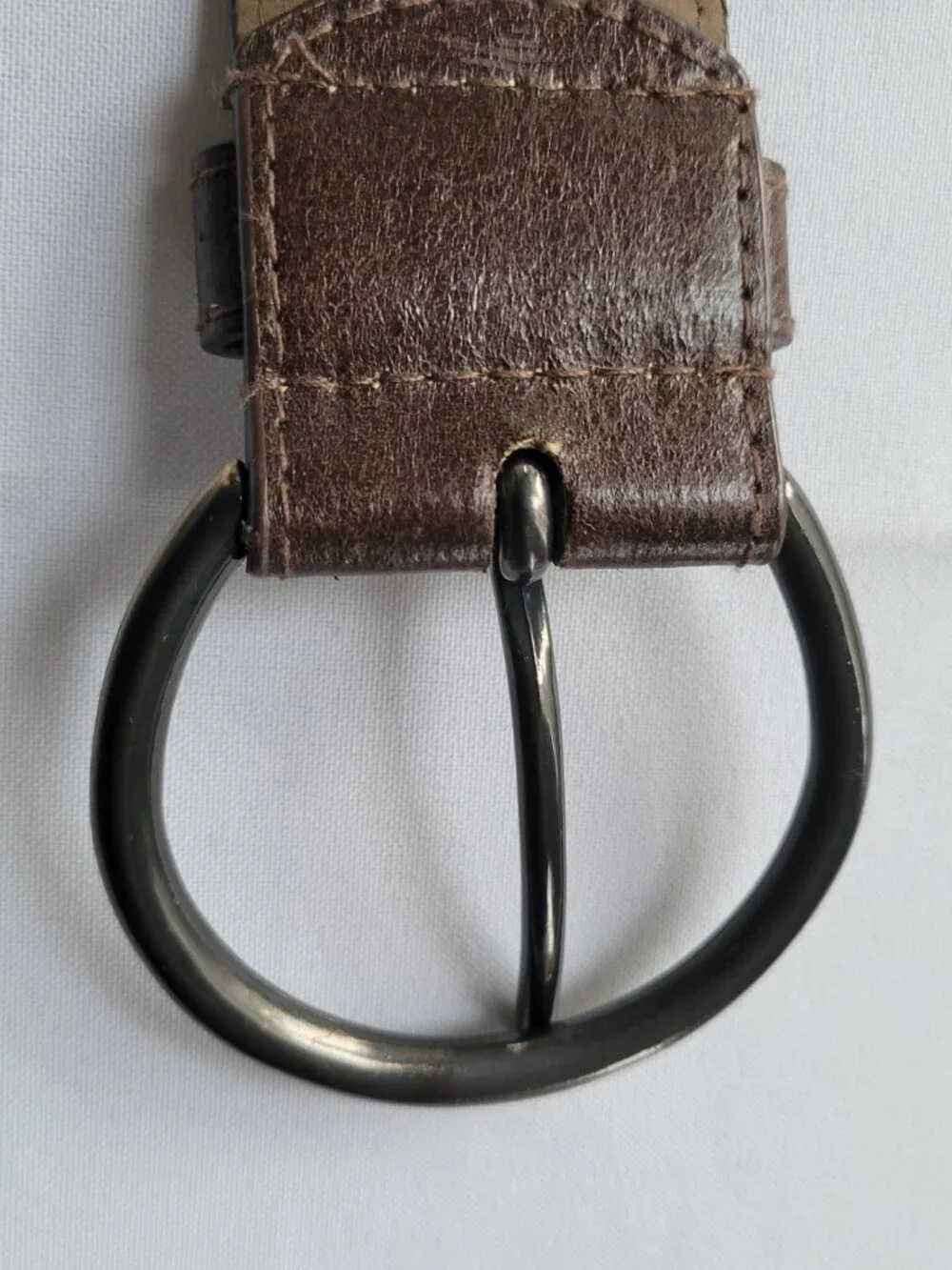 Women's Brown Leather Suede Studded Women's Unbranded Belt